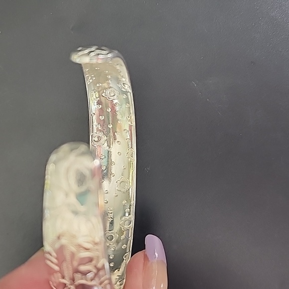 Silver Cuff Bracelet - Picture 4 of 6